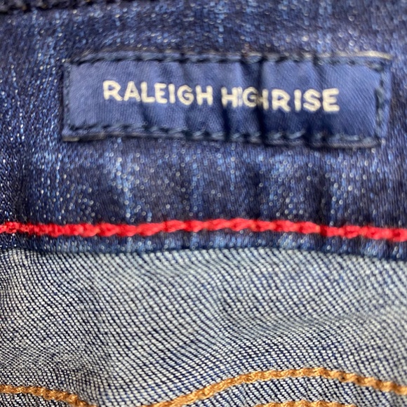 Tommy Hilfiger Womenʻs Raleigh High Rise Blue Denim Jeans 14 - Picture 6 of 10
